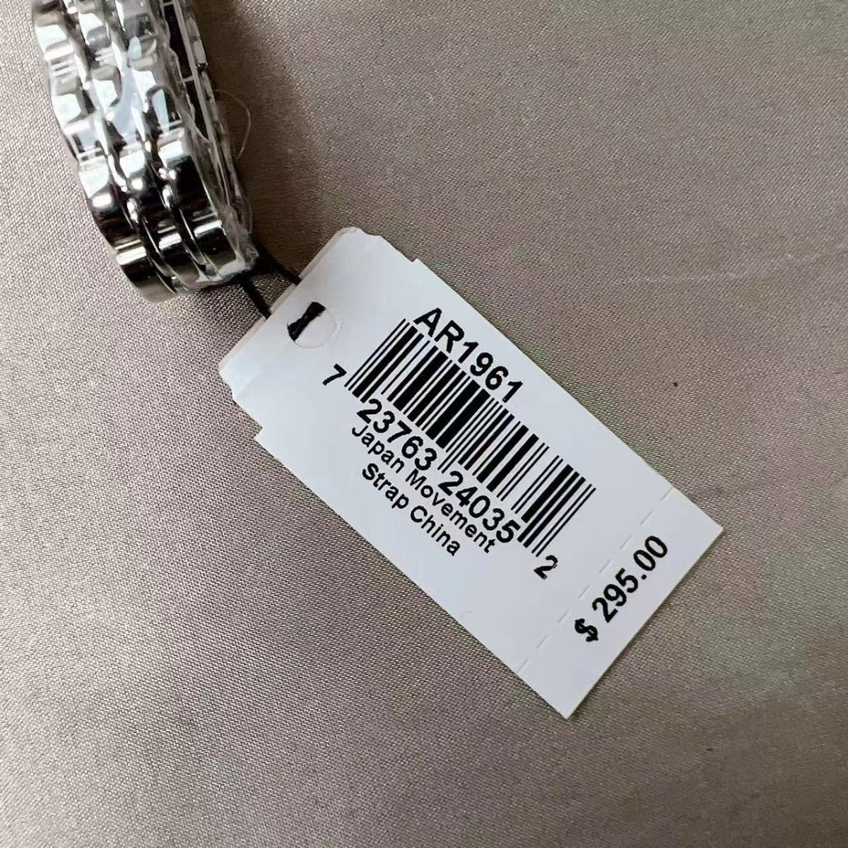 Emporio Armani AR1961 Women's Two-Hand Stainless Steel Watch Emporio Armani AR1961 Women's Two-Hand Stainless Steel Watch